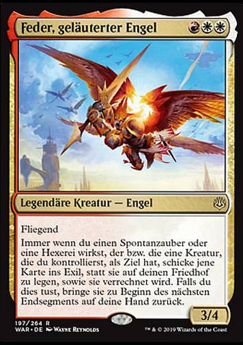 Feder, geläuterter Engel (Feather, the Redeemed)